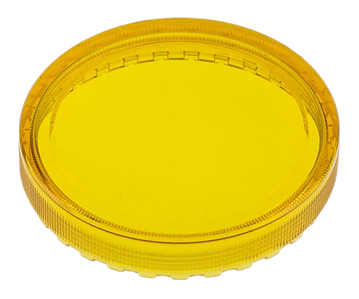 EAO Yellow Round Flat Push Button Indicator Lens for Use with 04 Series Push Button