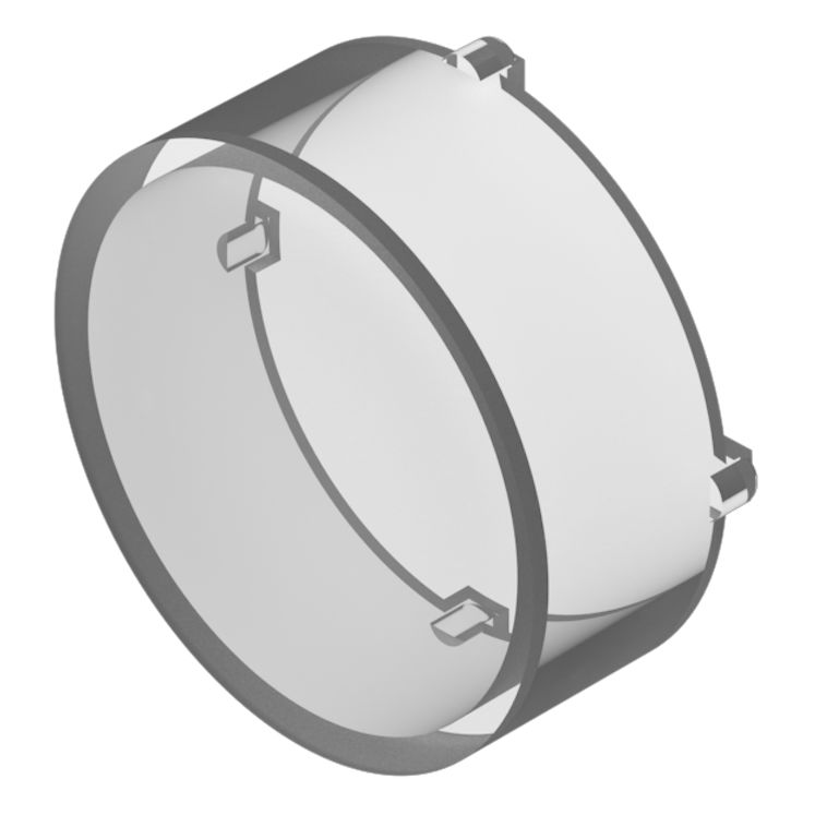 EAO Transparent Push Button Cap for Use with Push Button