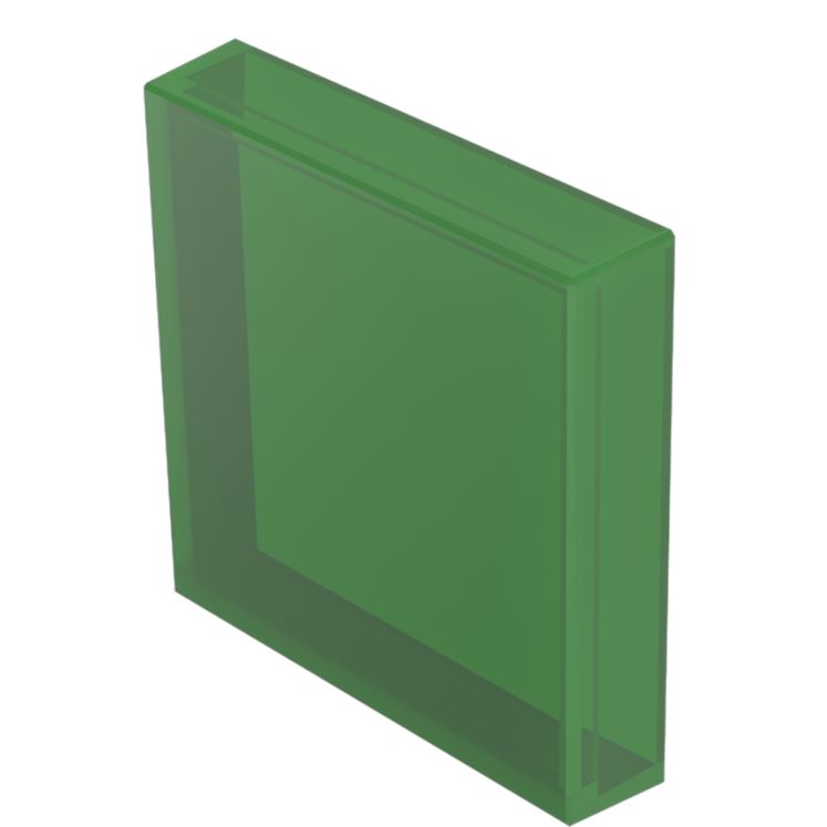EAO Indicator Lens Square Style, Green, 24.4 mm Long