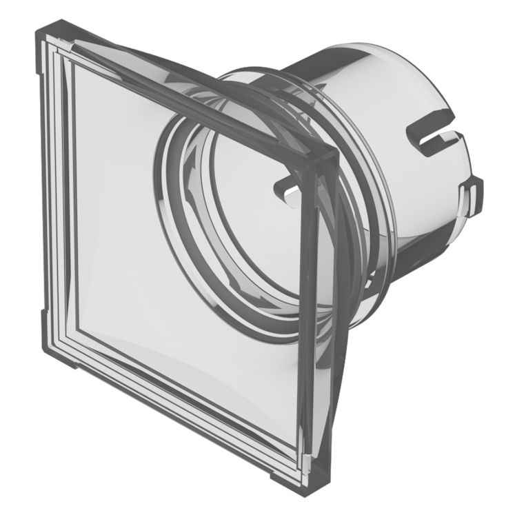EAO Illuminative LED Holder for use with Square Lens