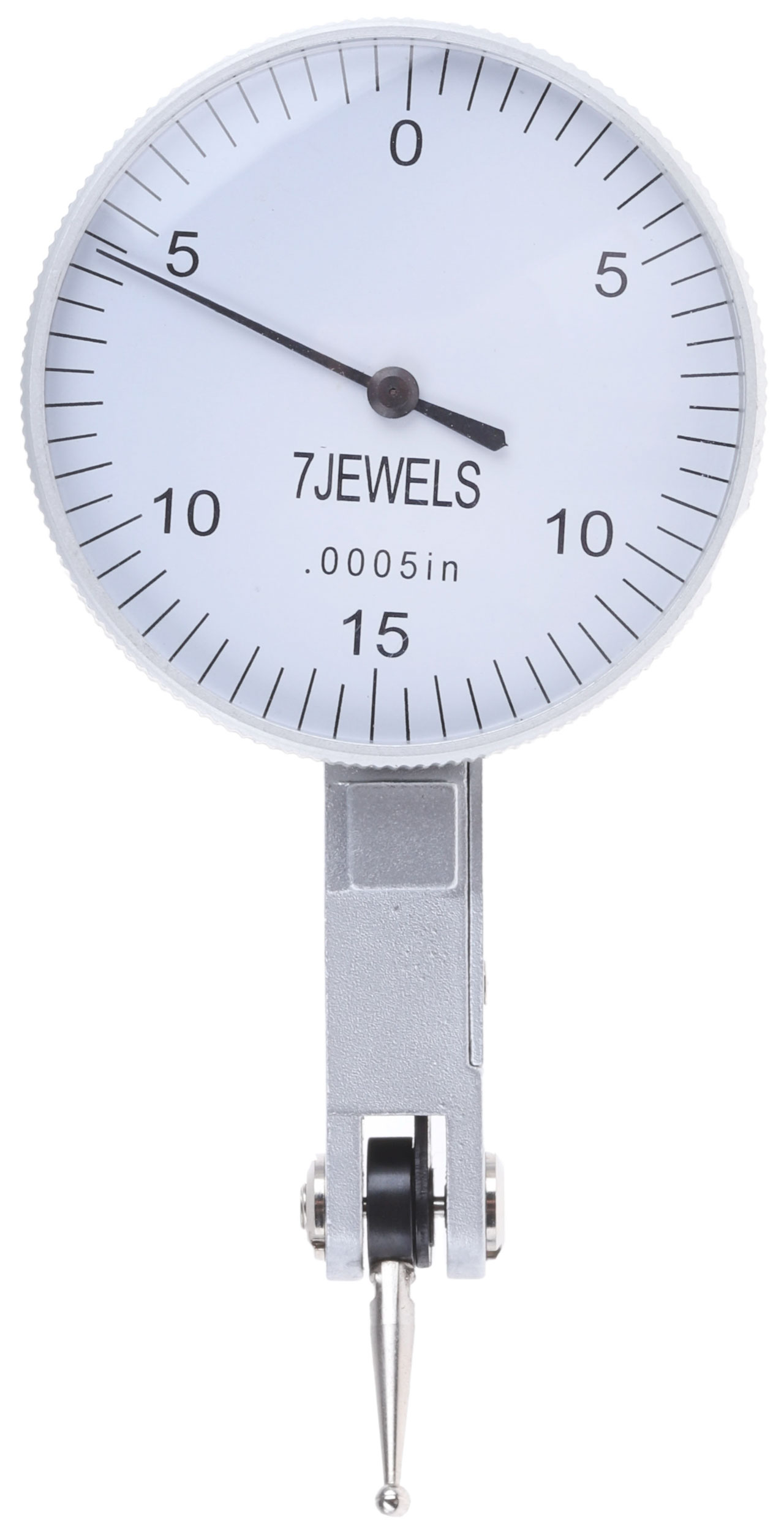 RS PRO Imperial & Metric DTI Gauge, 0.76 mm Max. Measurement, 0.01 mm Resolution, ±0.0005 mm Accuracy, UKAS
