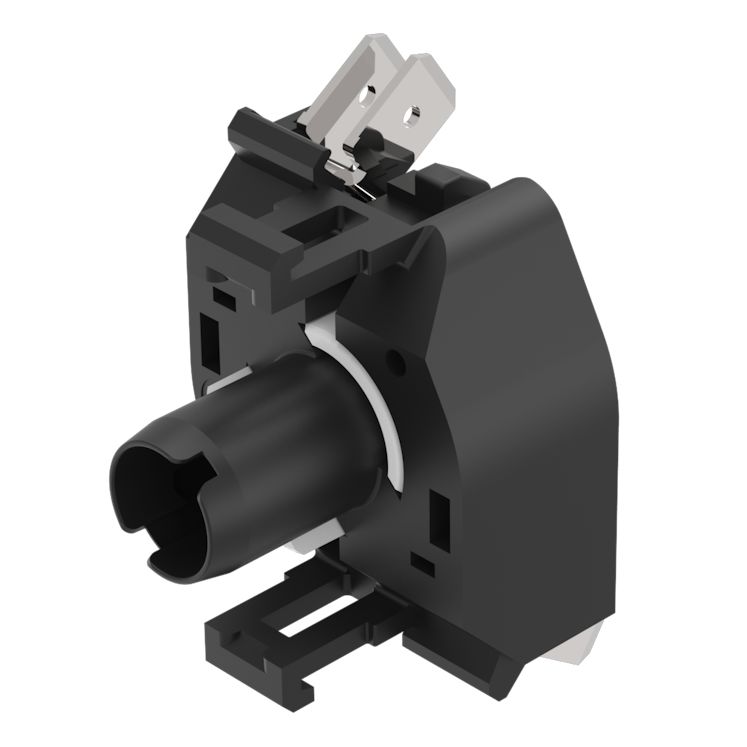 EAO 704.9 Series Contact & Light Block, Plug-In
