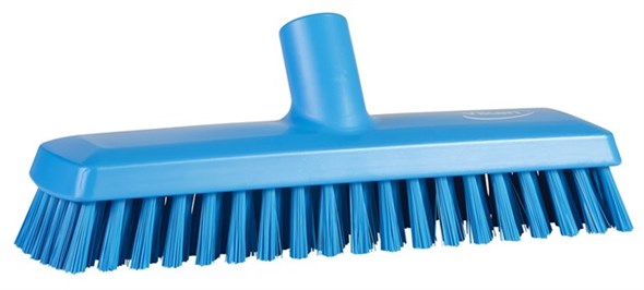 Vikan Medium Bristle Blue Deck Brush Blue, 32 mm bristle length