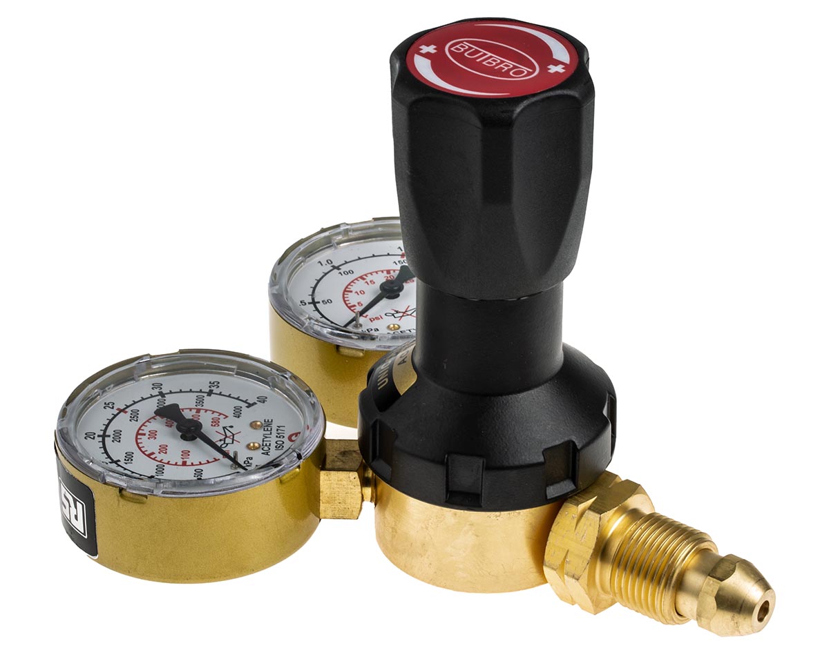 705-9305 GCE Pressure Regulator Acetylene G 5/8