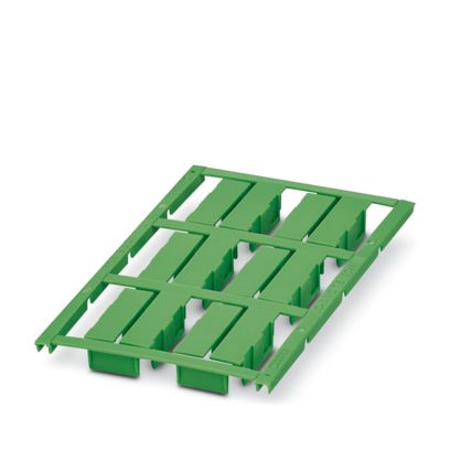 Phoenix Contact UC-WMC Clip On Cable Marker, Green, Pre-printed "Unlabeled", 5 → 7.5mm Cable, for Conductors,