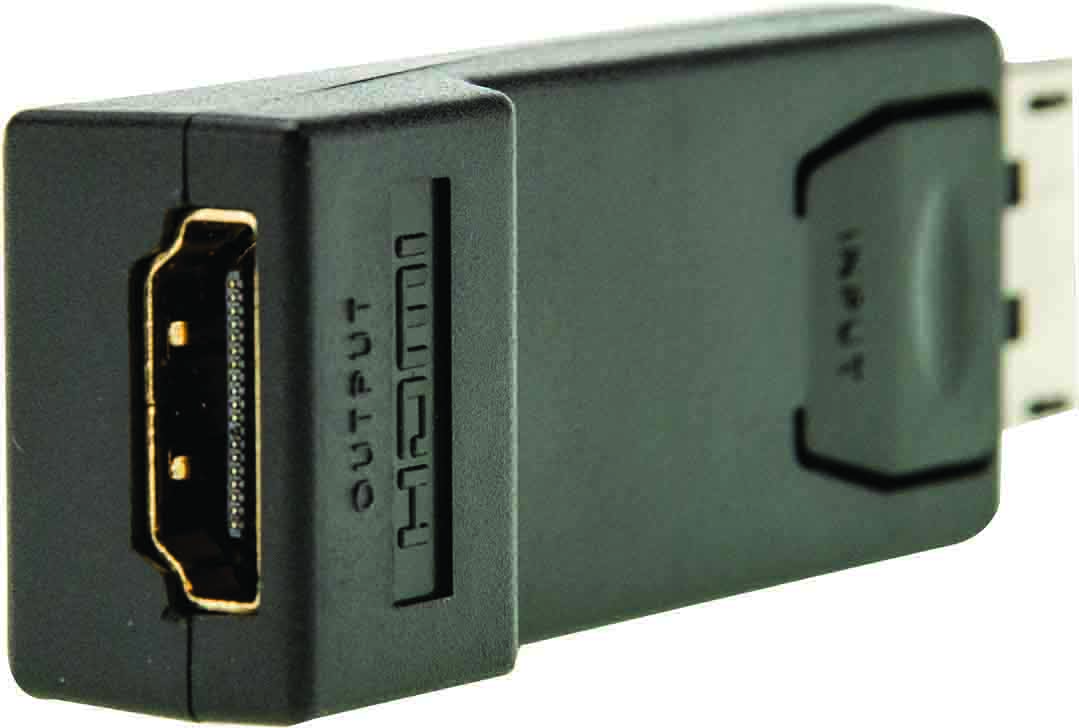 NewLink Black 20 Port Adapter DisplayPort HDMI