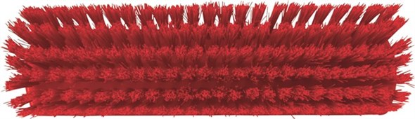 70684 Vikan Broom, Red for Wet Areas, Dry Areas