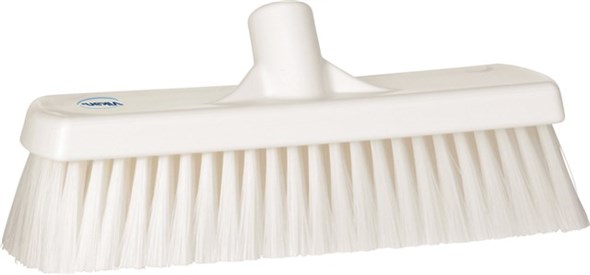 Vikan Broom, White for Wet Areas, Dry Areas
