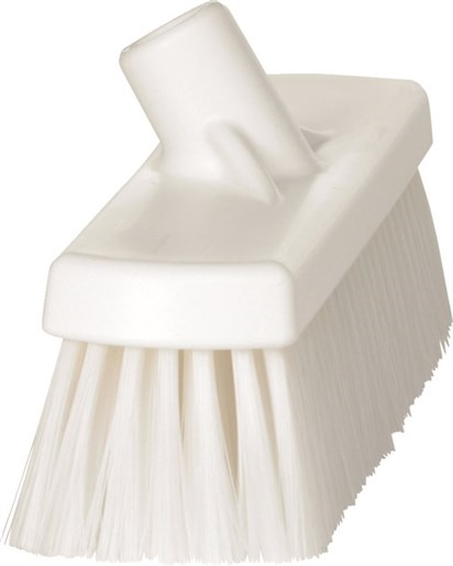 70685 Vikan Broom, White for Wet Areas, Dry Areas