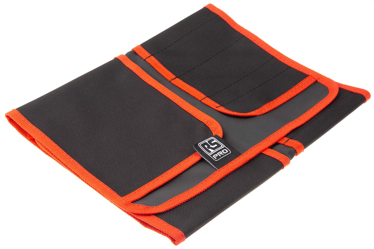 RS PRO Black Polyester Tool Roll, 650 mm x 270mm