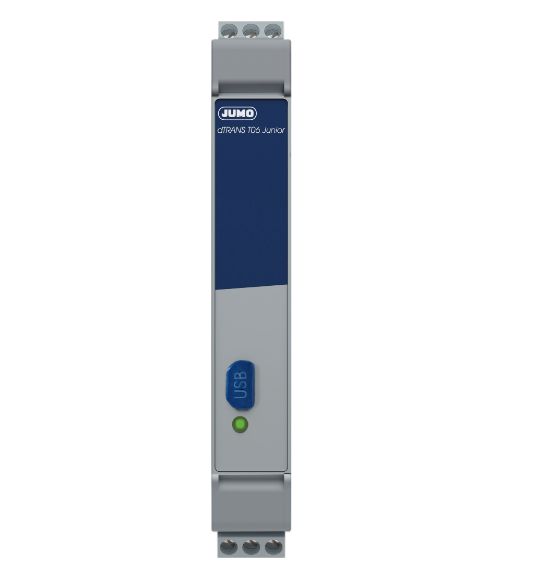 Jumo dTRANS T06 Temperature Transmitter PT100 Input 24V, 70 °C, -10 °C