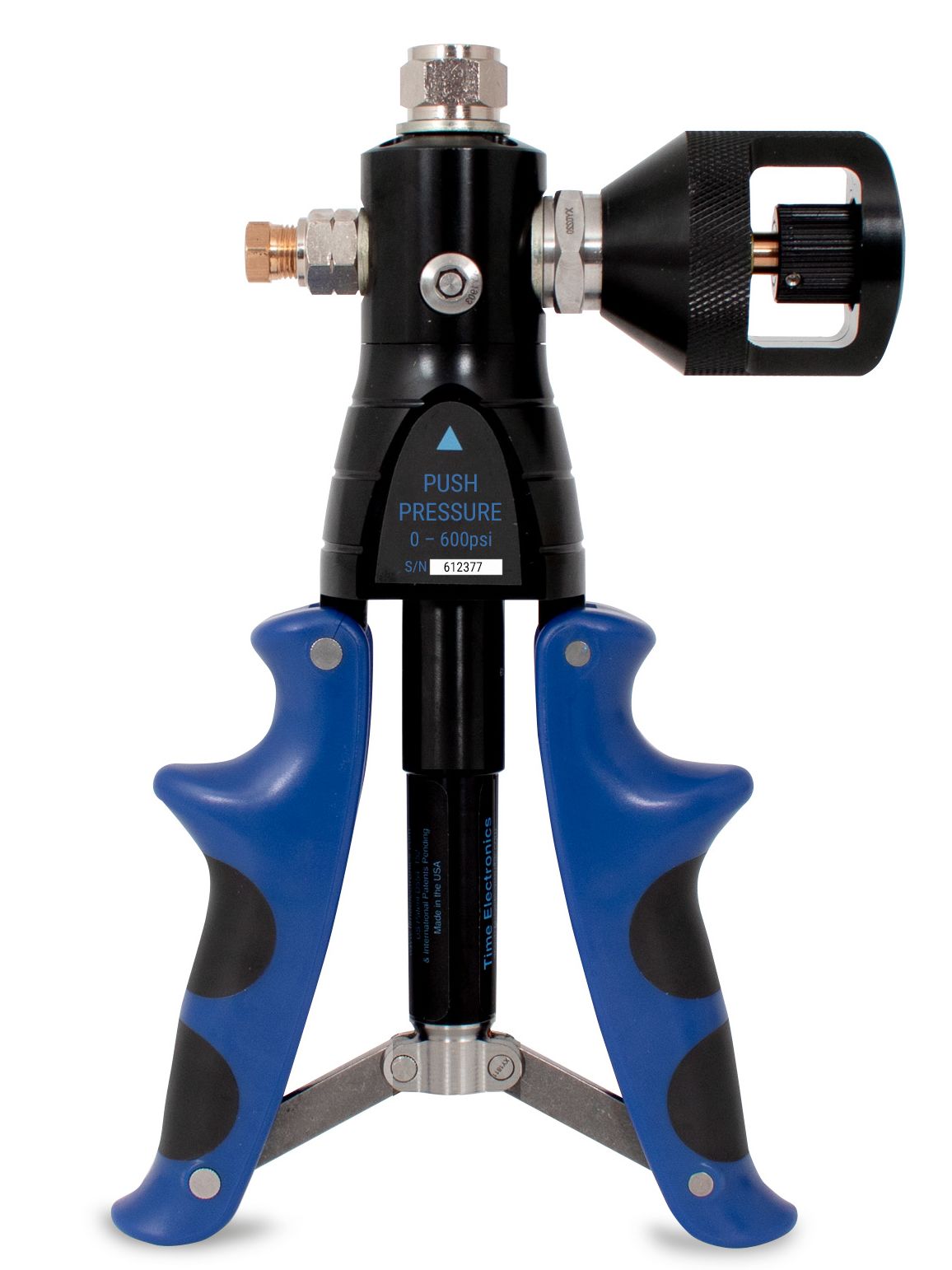 Time Electronics Hand Pump Pressure Pump Kit 40 bar