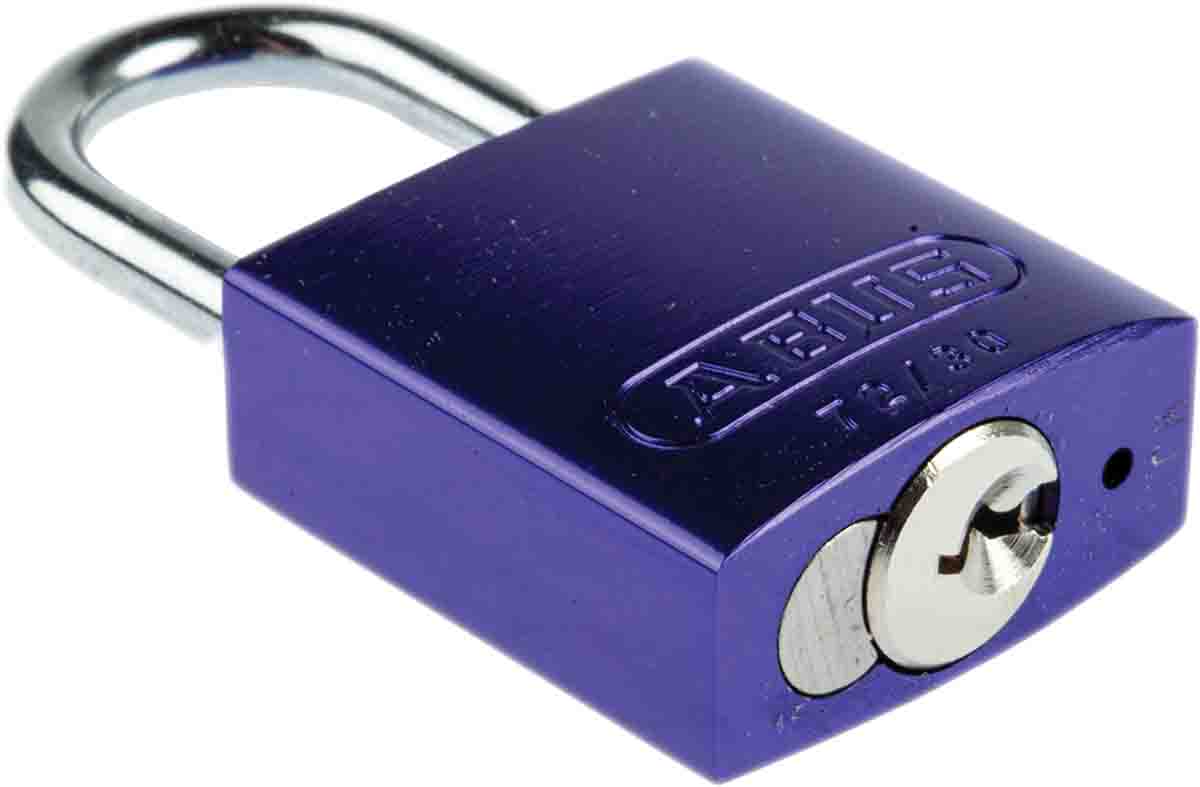 1819 ABUS Purple Aluminium, Steel