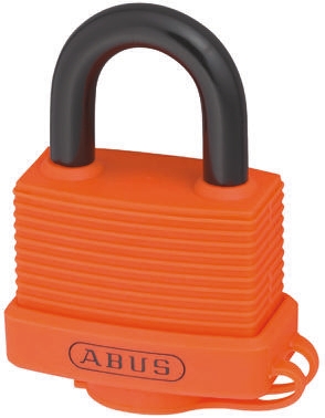 ABUS Keyed Steel, Aluminium Safety Padlock Weatherproof, 8 mm Shackle, 45mm Body
