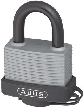 ABUS Keyed Aluminium, Steel Safety Padlock Weatherproof, 8 mm Shackle, 45 mm Body
