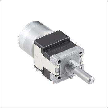 Alps Alpine RK168 Rotary Potentiometer 4-Gang Through Hole, RK16814MGA0K