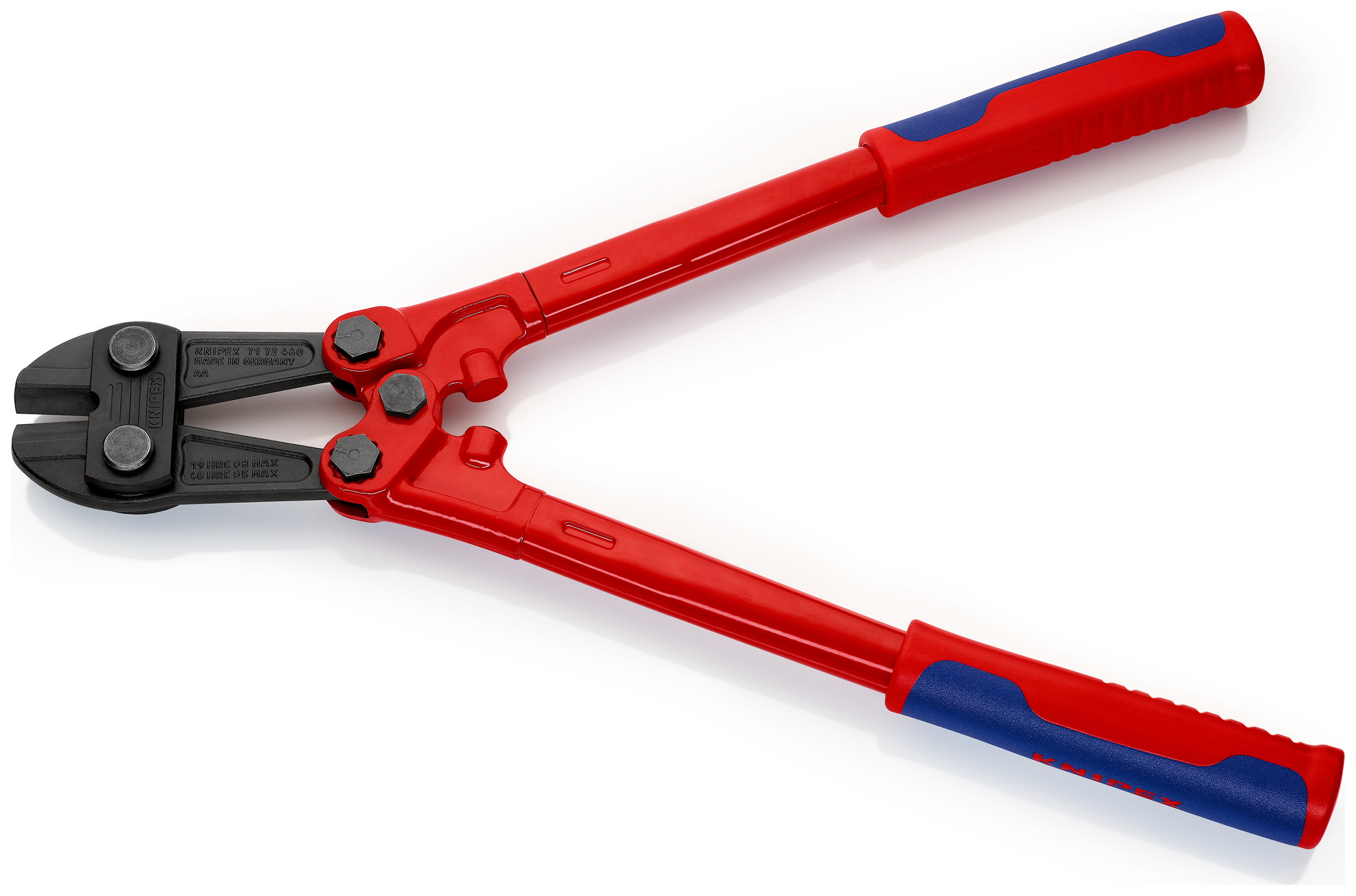 71-72-460 Knipex 71 72 460 460 mm Multi Component Grip 8 mm Powder Coated Steel Tube Chrome Vanadium Steel Compact Bolt Cutter