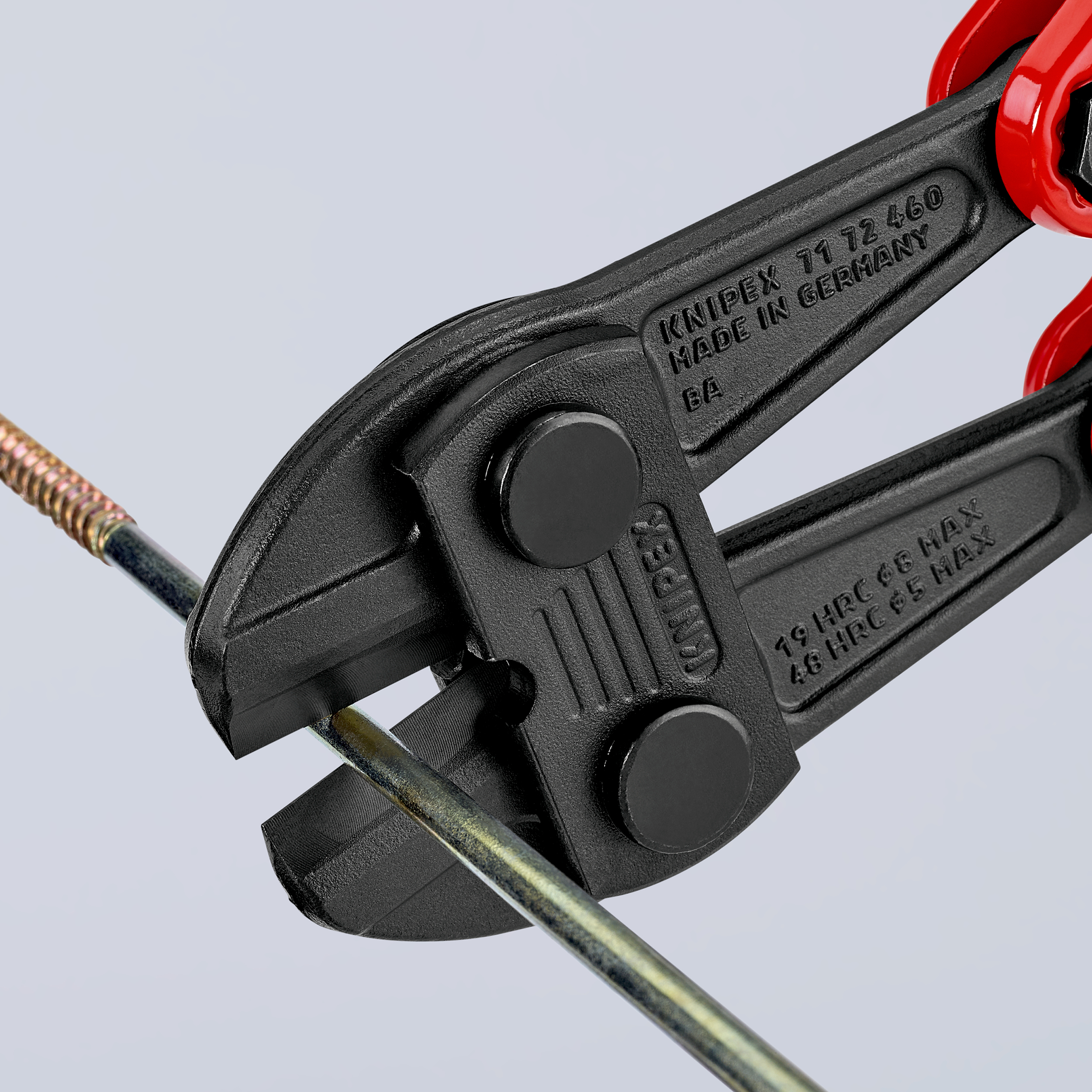 71-72-460 Knipex 71 72 460 460 mm Multi Component Grip 8 mm Powder Coated Steel Tube Chrome Vanadium Steel Compact Bolt Cutter