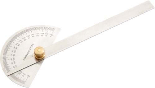 SAM Vernier Metric Bevel Angle Protractor, 150 mm