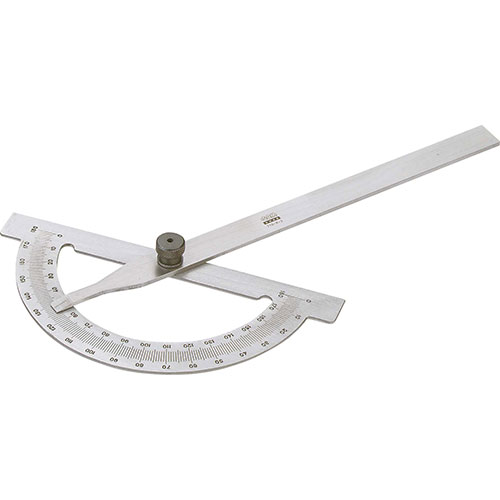 SAM Vernier Metric Bevel Protractor, 200 mm