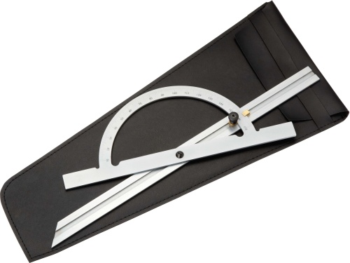 SAM Vernier Metric Bevel Protractor, 200 mm