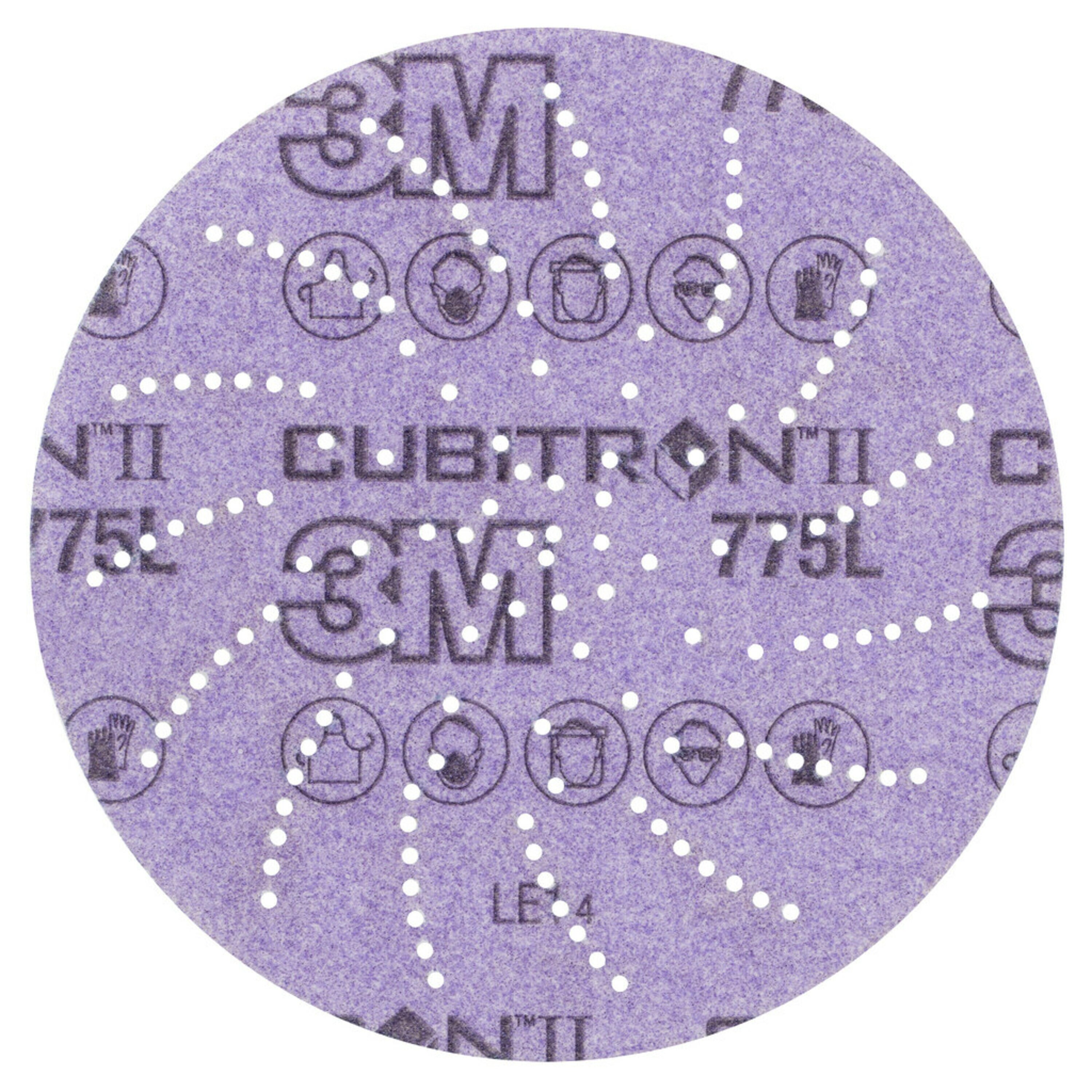 3M 3M Xtract Cubitron II Film Disc 775L Ceramic Abrasive Disc Abrasive Disc, 127 mm, 220+ Grade, 50/250 Grit 250 Per