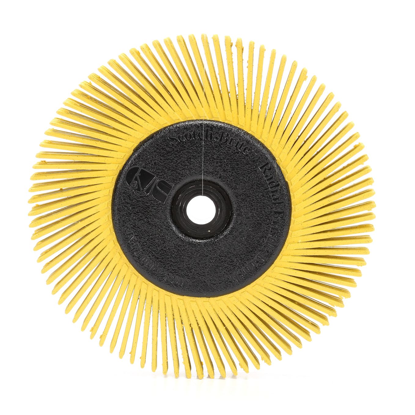 3M Brass Formed a, Formed C, Formed S Abrasive Brush, 6 in Diameter