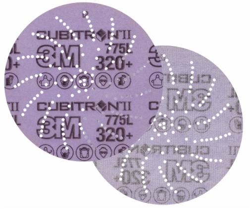 7100145363 3M 3M Xtract Cubitron II Film Disc 775L Ceramic Abrasive Disc Abrasive Disc, 127 mm, 320+ Grade, 50/250 Grit 250 Per