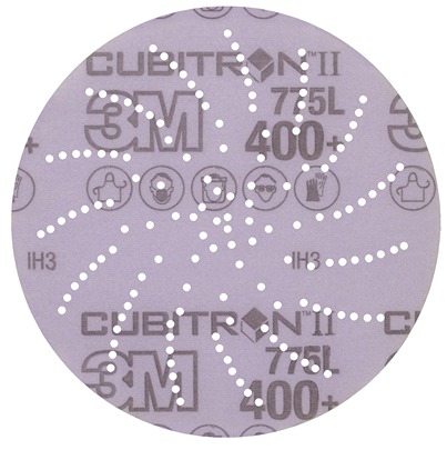 3M 3M Xtract Cubitron II Film Disc 775L Ceramic Abrasive Disc Abrasive Disc, 127 mm, 400 Grade, 50/250 Grit 250 Per Pack