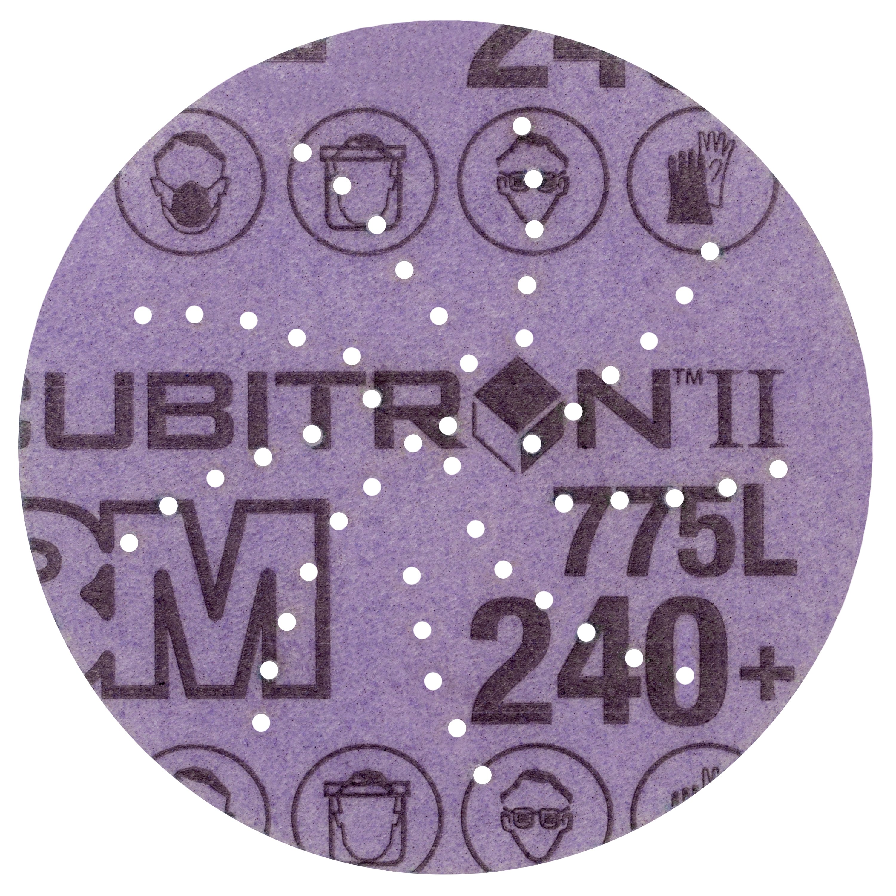 3M 3M Xtract Cubitron II Film Disc 775L Ceramic Abrasive Disc Abrasive Disc, 76.2 mm, 240+ Grade, 50/250 Grit 250 Per