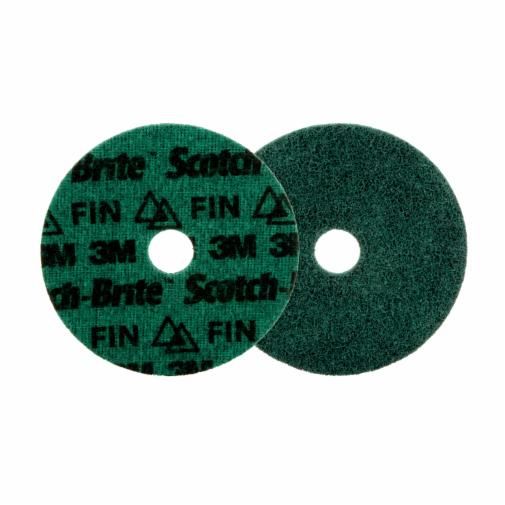 7100276268 3M Scotch-Brite Precision Surface Conditioning Disc Ceramic, 125 mm Resin, Fine Grade, 100 Grit 25 Per Pack