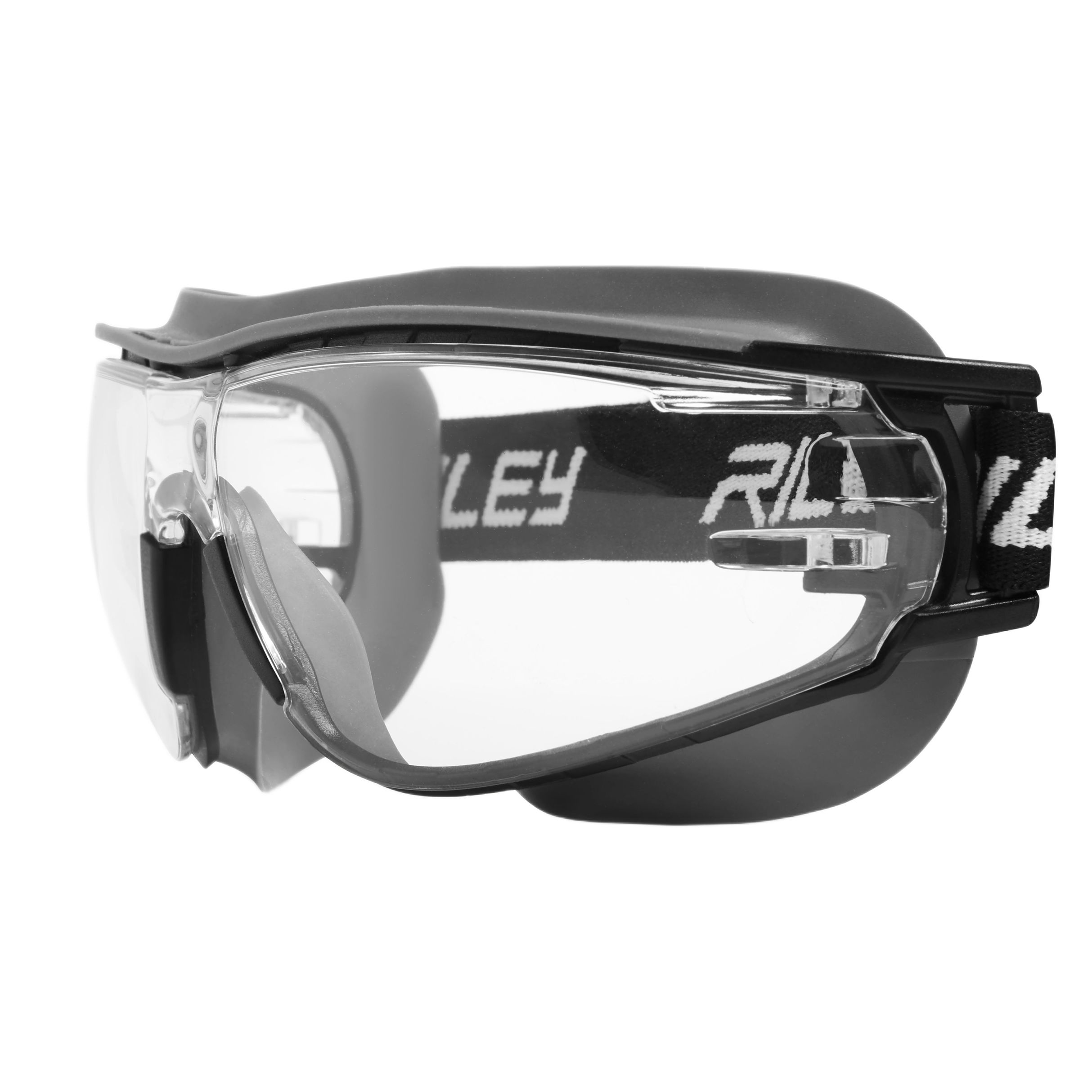 Riley Riley Sparta, Scratch Resistant Anti-Mist Safety Goggles with Clear Lenses