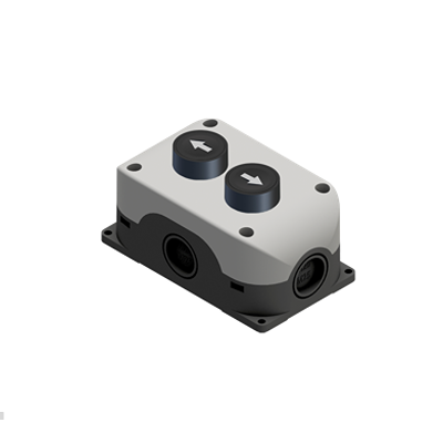 RS PRO Flush Push Button Switch - 1 NO/1 NO, Polycarbonate, Black, Up, IP65
