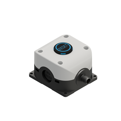 RS PRO Momentary Control Station Switch - NO, Polycarbonate, Black, Reset, IP67, IP69K
