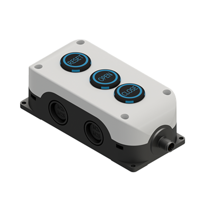 RS PRO Momentary Control Station Switch - NO, Polycarbonate, Black, Reset, IP67, IP69K