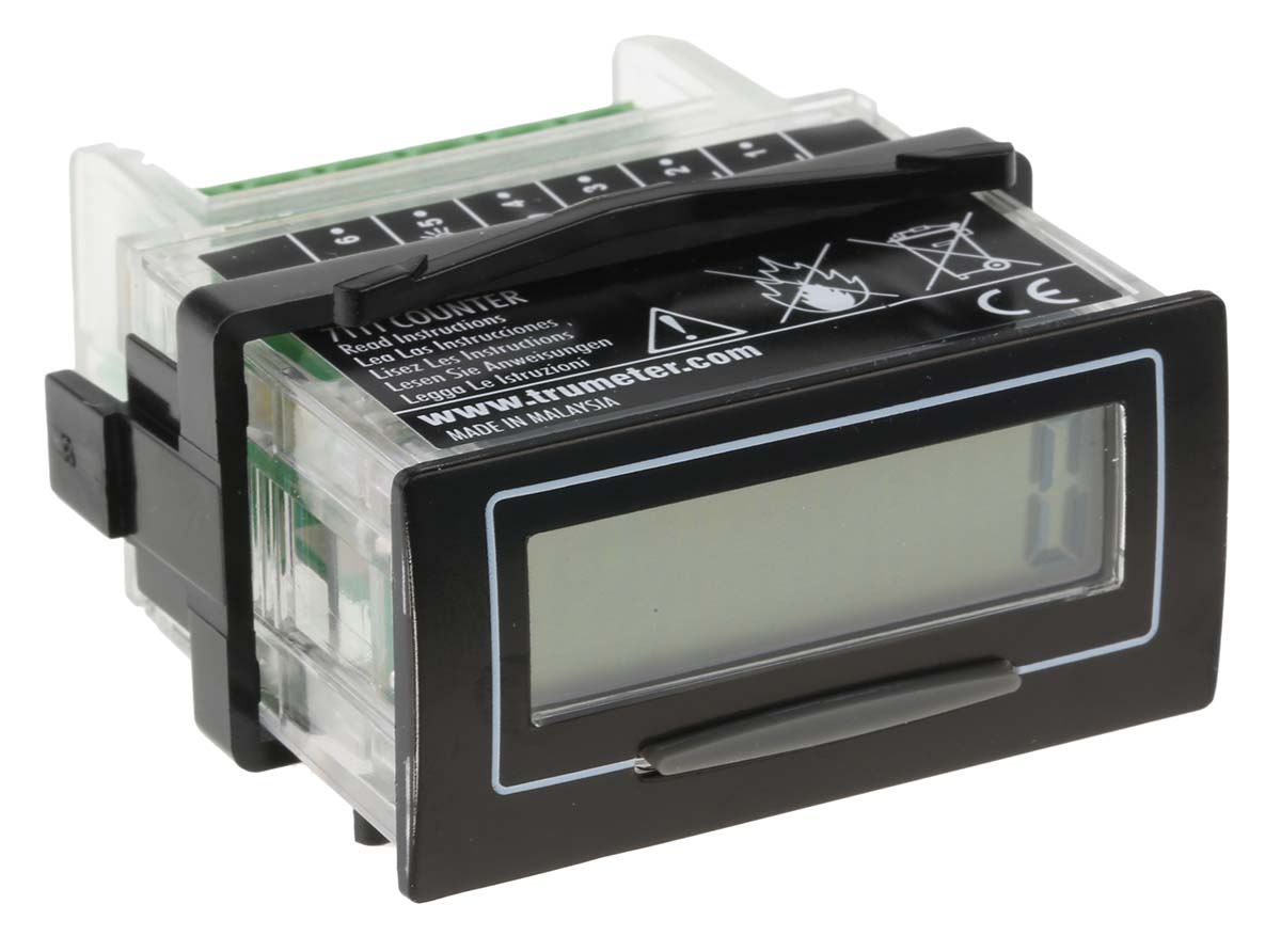 7111-rs Trumeter 7111 Counter, Counter, 8 Digit LCD, 10 kHz 3.6V