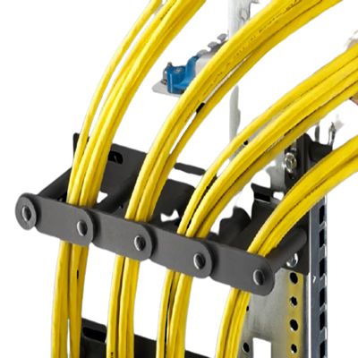 7111222 Rittal Steel Cable Management Panel Cable Support for Use with Cable Bundle