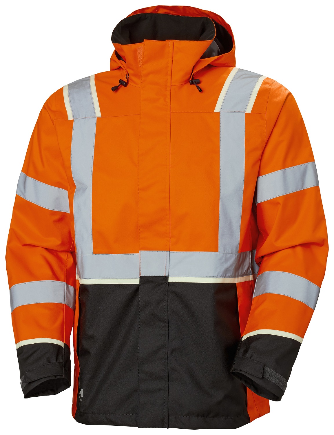 Helly Hansen White, Black, Green, Yellow Unisex Hi Vis Jacket, M