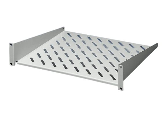 Rittal DK 7119.250 Series Black Shelf, 2 U, 482.6mm x 250 mm