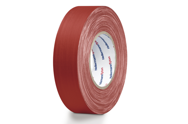 HellermannTyton HellermannTyton Red Cotton Cloth Tape, 50mm x 50 m
