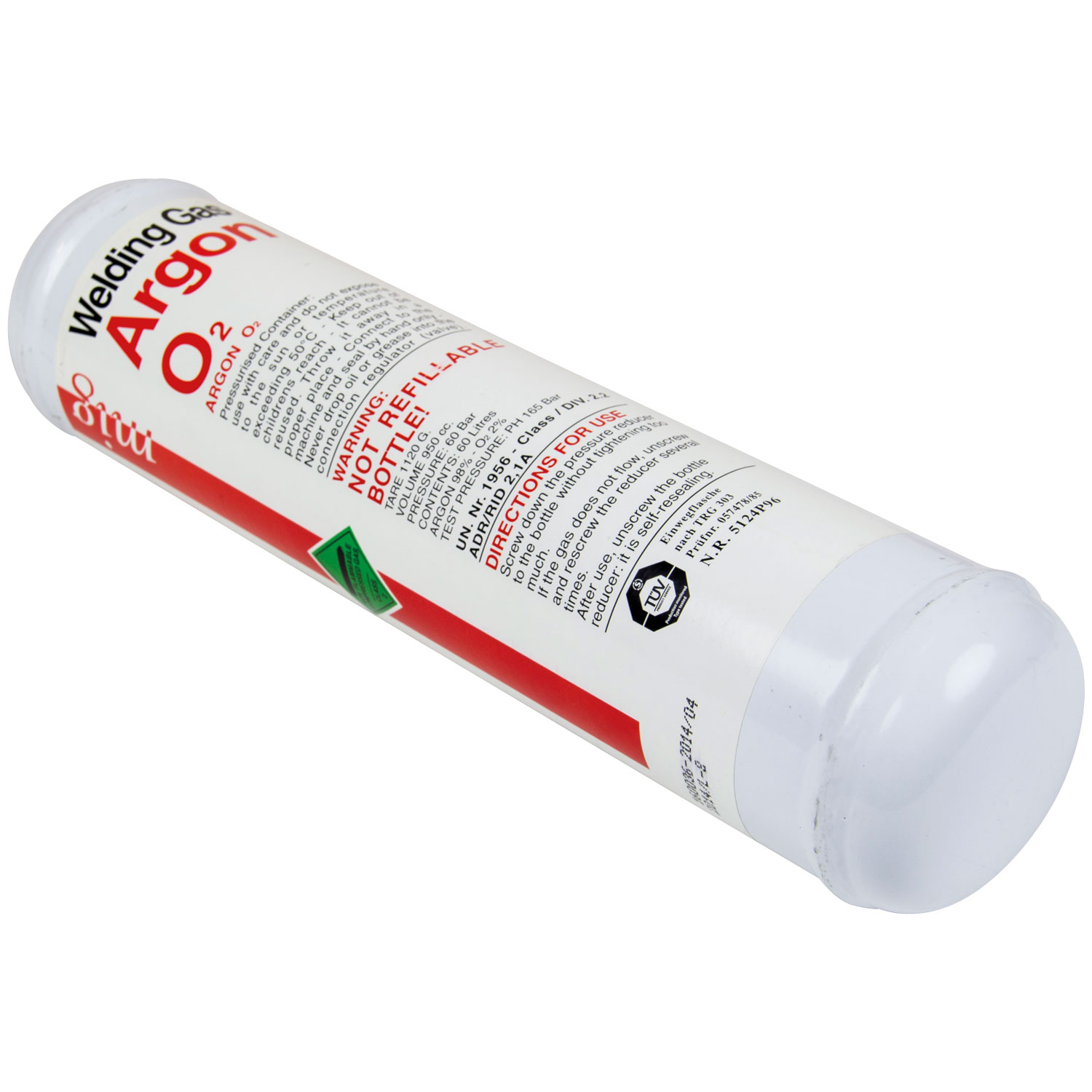 712-359 SIP CO2 Disposable Bottle for MIG Welding Process Welding Accessory