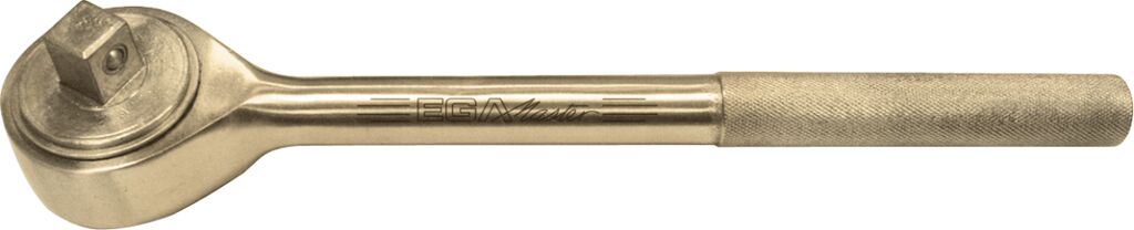 Ega-Master 1/2 in Socket Wrench with Metal Handle, 250 mm Overall