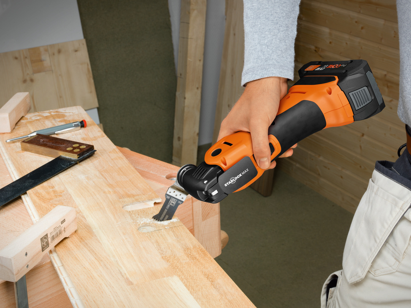 71293663000 FEIN AMM 700 MAX TOP AS Cordless Multi-Cutter, Cordless