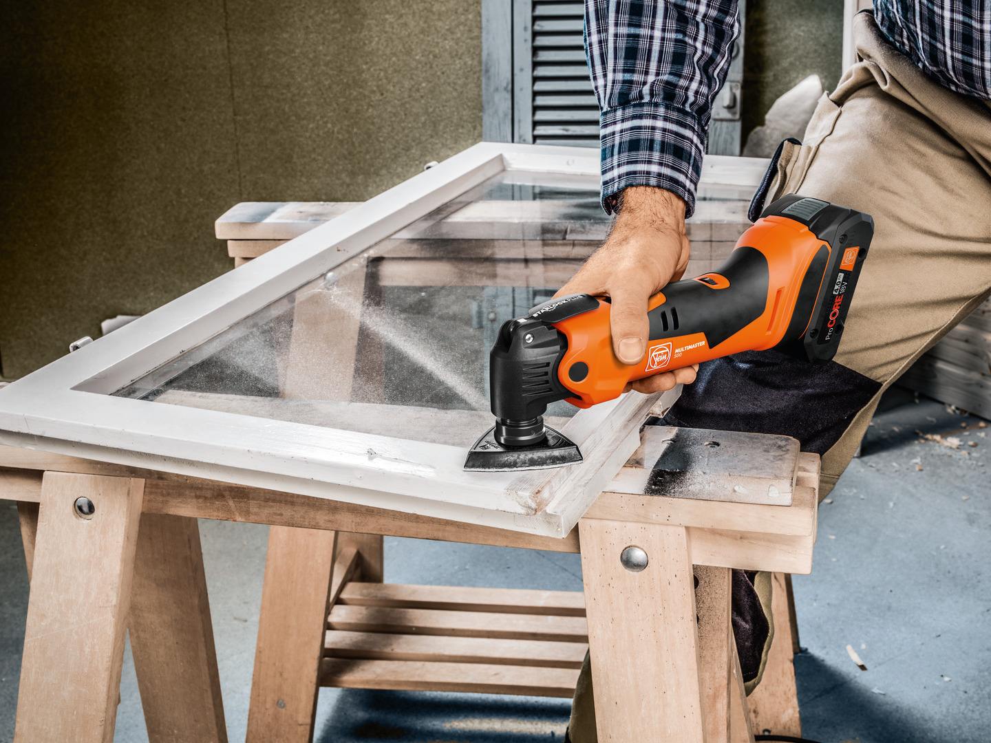 71293864000 FEIN AMM 500 PLUS TOP 2AH AS Cordless Multi-Cutter, Cordless