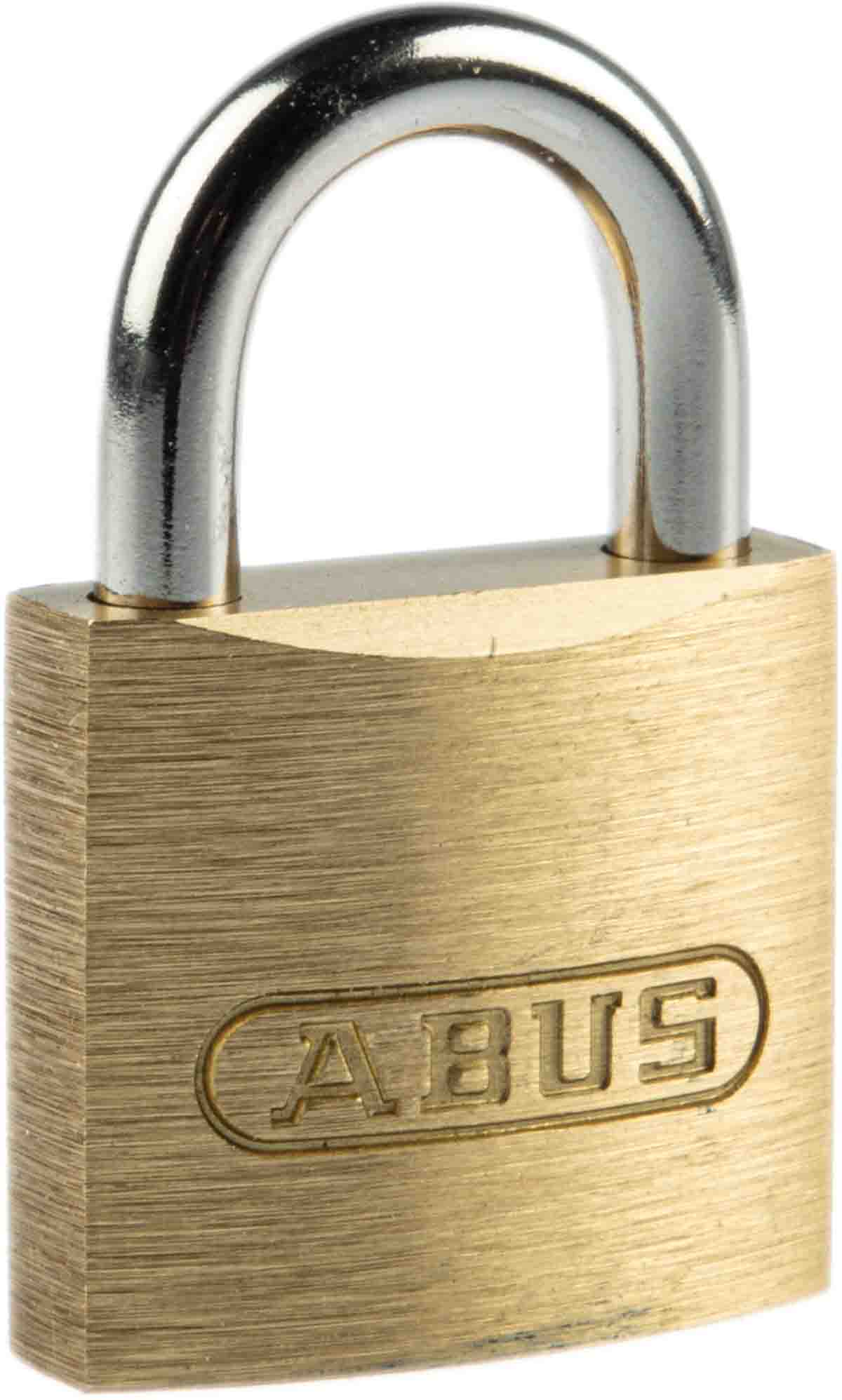 ABUS Keyed Brass Padlock Weatherproof, 5 mm Shackle, 29mm Body