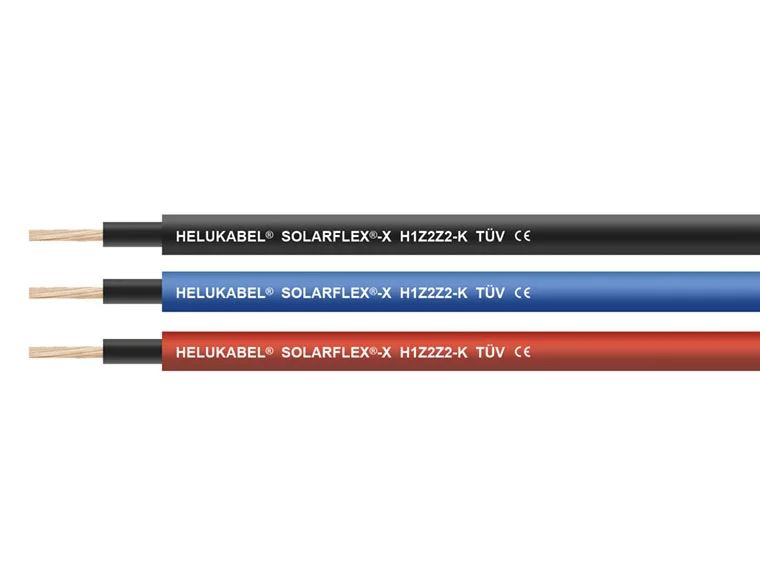 Helukabel Solar Cable 4 mm² CSA Flame Resistant, 90 °C, -40 °C Red