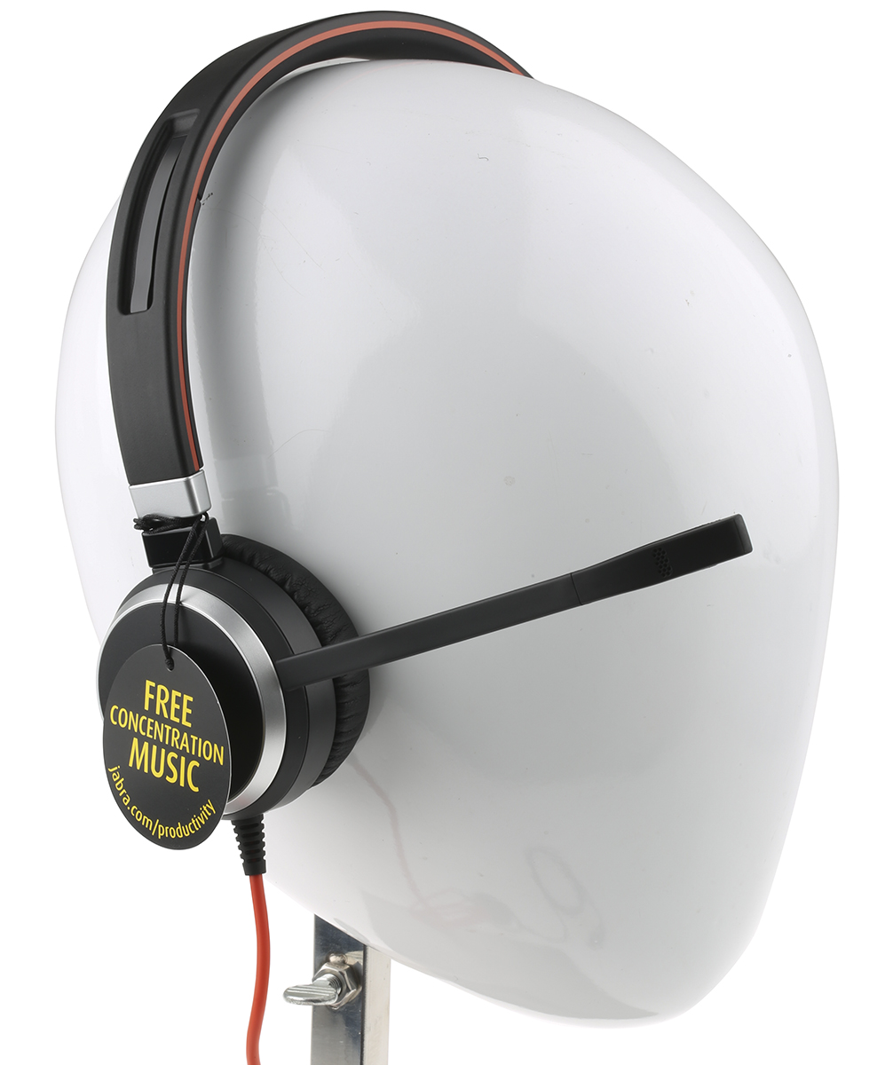 Jabra Evolve 40 Black Wired USB A On Ear Headset