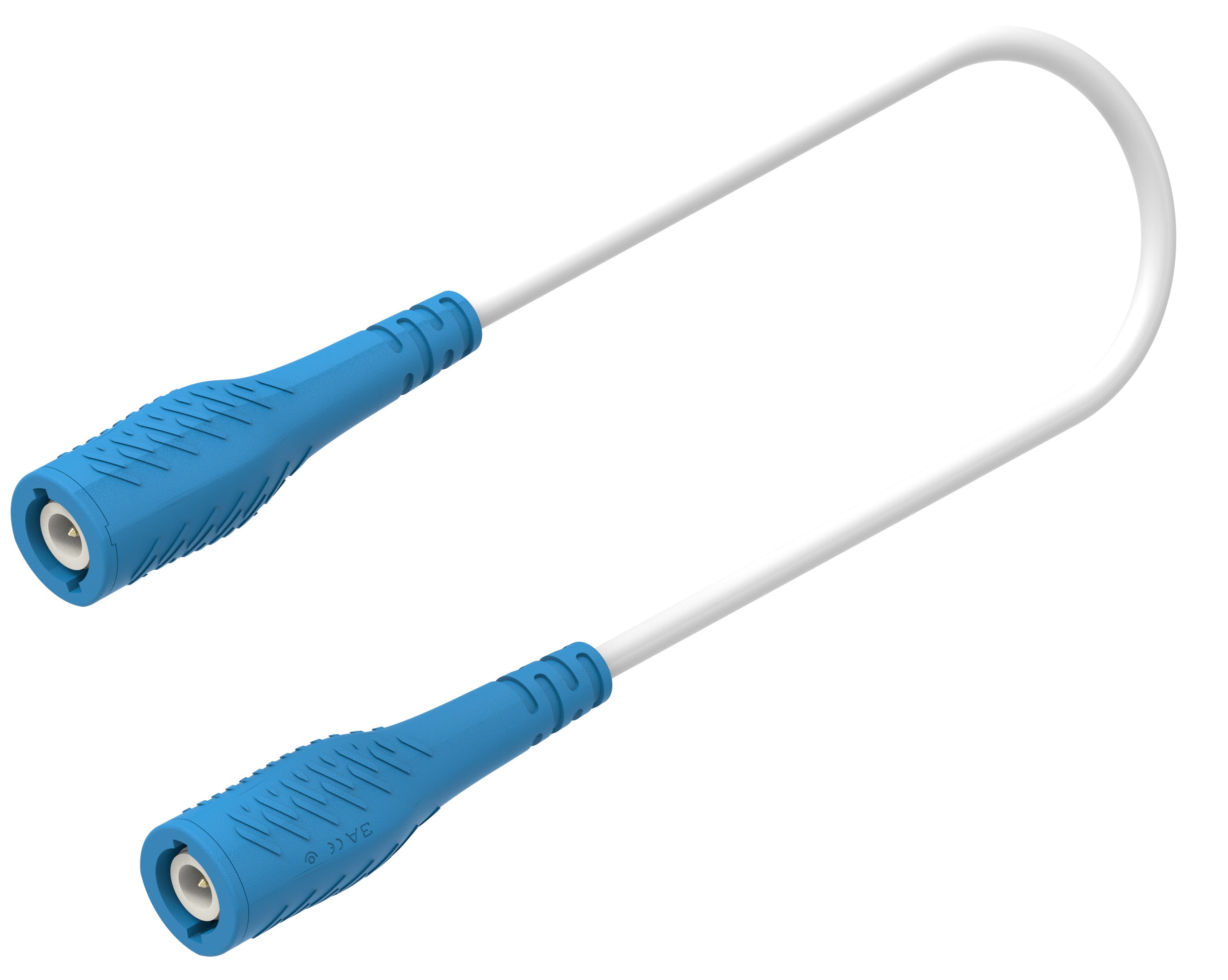 Electro PJP Test Lead 3A, 1000V, 300 V, Blue, 2 m Lead Length