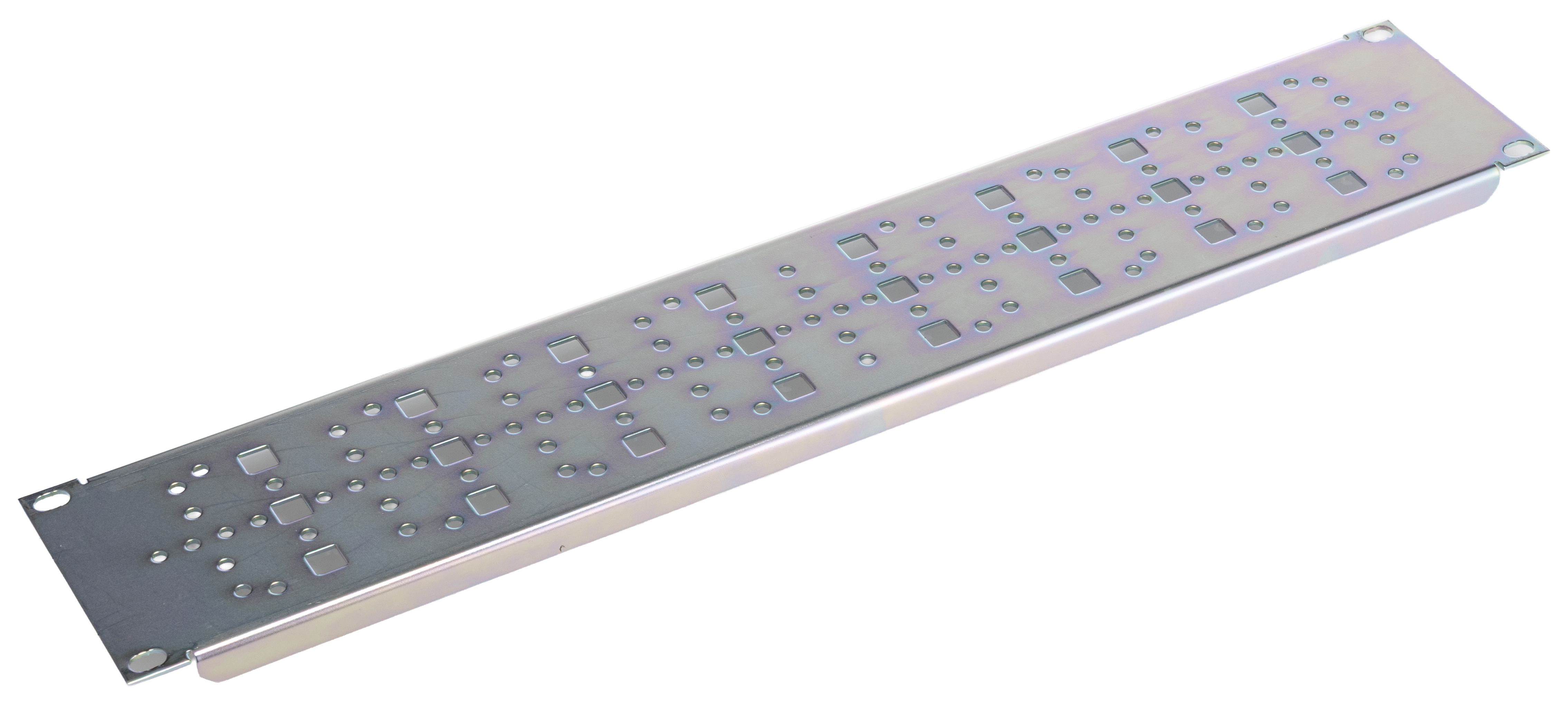 Rittal Clear Sheet Steel Mount Panel, 2 U 482.6mm