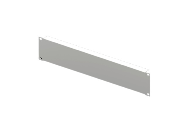 Rittal Sheet Steel Rack Panel 482.6mm